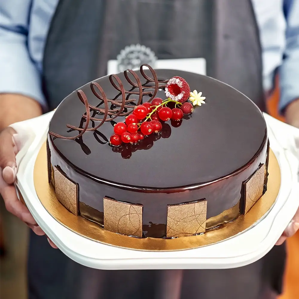 1 kg of dark chocolate sponge cake