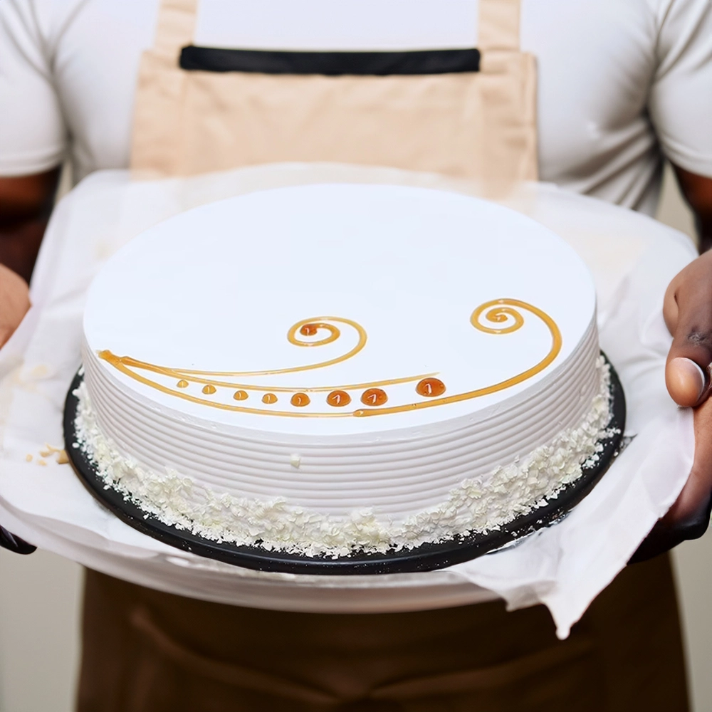 Classic 1 Kg Vanilla Bliss Cake