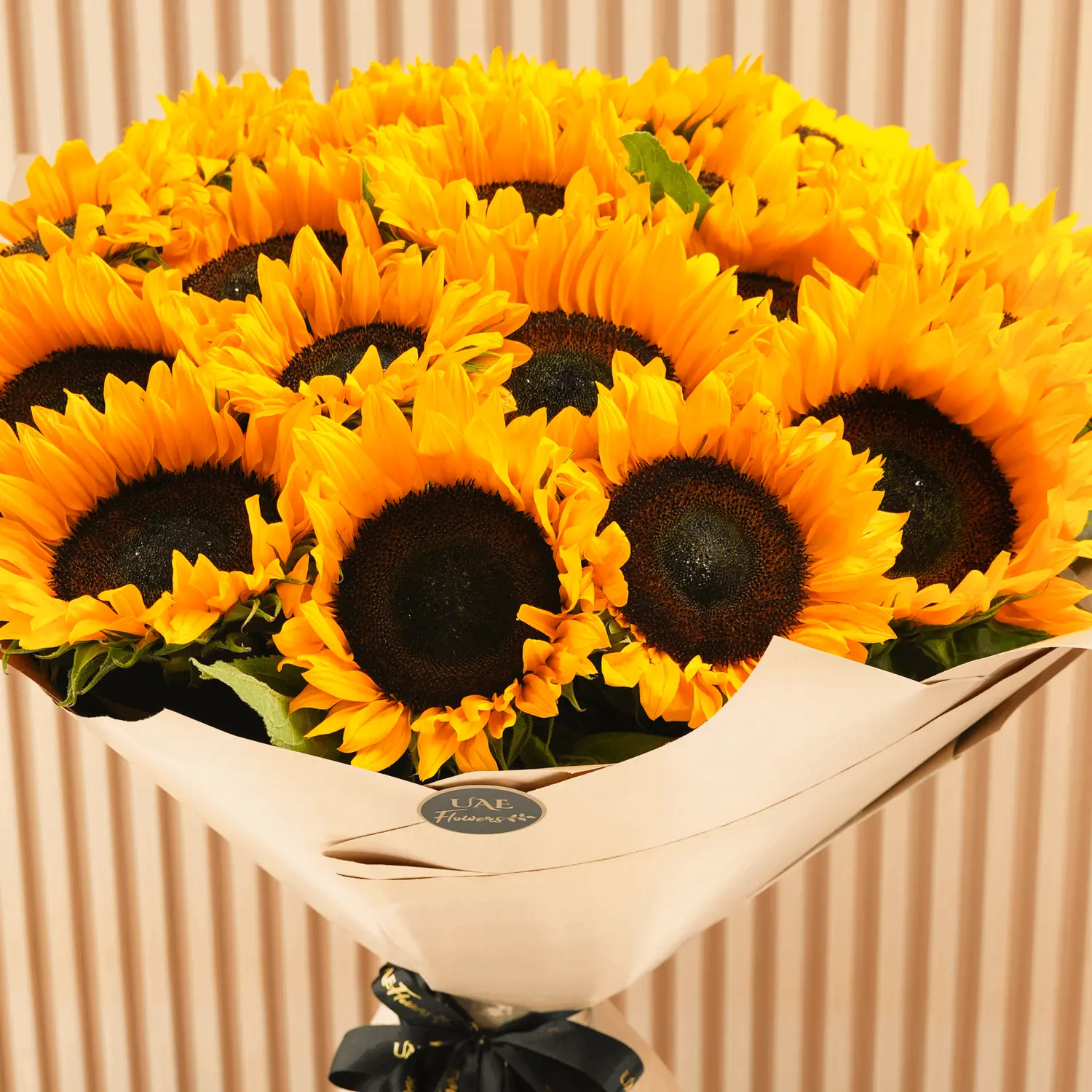 bouquet of 20 sunflowers with fillers,