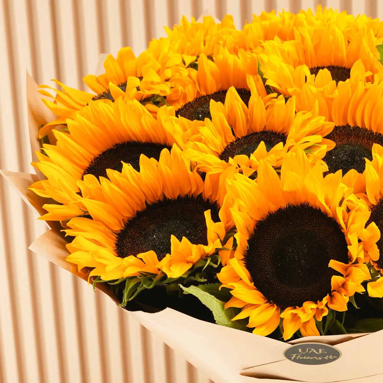 bouquet of 20 sunflowers with fillers,